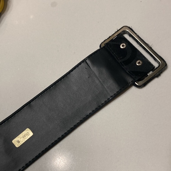 Elegant black vintage SILK dress - Picture 7 of 11